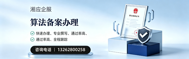 咸宁算法备案申报服务
