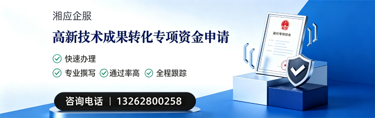 咸宁高新技术成果转化专项资金申报服务