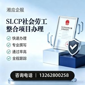 咸宁SLCP社会劳工整合项目申报服务