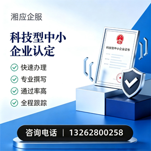 咸宁科技型中小企业认定申报服务