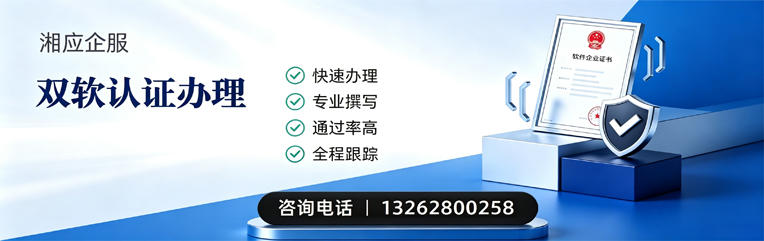 咸宁双软认证申报服务
